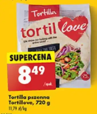 Biedronka Tortilla pszenna Tortillove 720 g oferta