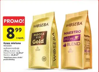 Intermarche Kawa mielona WOSEBA 250 g oferta