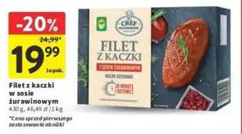 Intermarche Filet z kaczki w sosie żurawinowym 430 g oferta