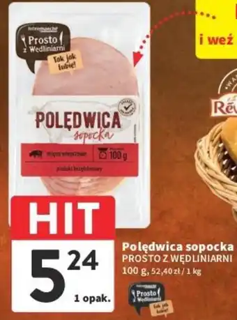 Intermarche Polędwica sopocka PROSTO Z WĘDLINIARNI 100 g oferta