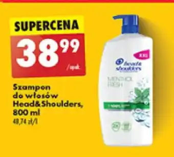Biedronka Szampon do włosów Head&Shoulders, 800 ml oferta