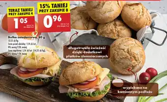 Biedronka Bułka śniadaniowa, 80 g oferta