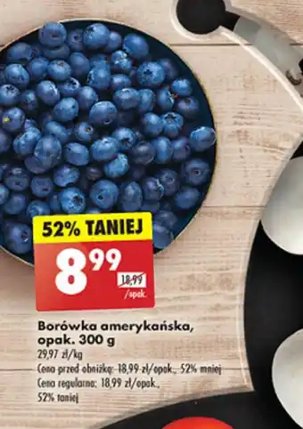 Biedronka Borówka amerykańska, 300 g oferta