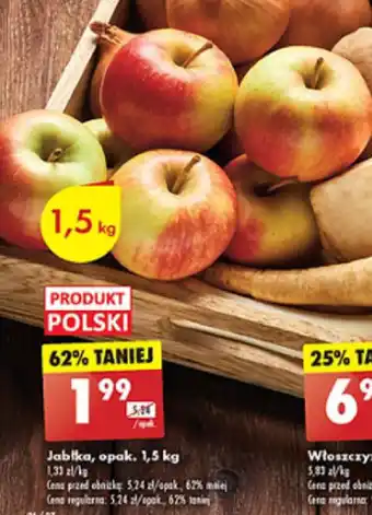 Biedronka Jabłka, 1,5 kg oferta