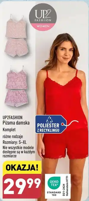 ALDI Piżama damska Up2Fashion oferta