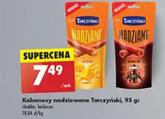Biedronka Kabanosy nadziewane Tarczyński, 95 g oferta