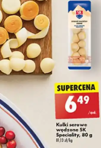 Biedronka Kulki serowe wędzone SK Speciality, 80 g oferta