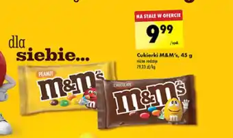 Biedronka Cukierki M&M's, 45 g oferta