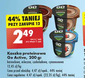 Biedronka Kaszka proteinowa Go Active, 200 g oferta