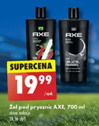 Biedronka Żel pod prysznic AXE, 700 ml oferta