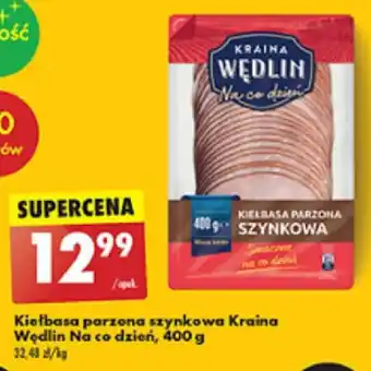 Biedronka Kiełbasa parzona szynkowa Kraina Wędlin Na co dzień, 400 g oferta