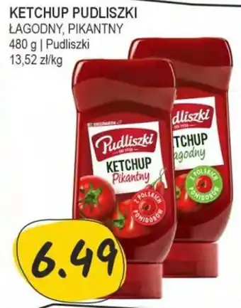 Słoneczko KETCHUP PUDLISZKI 480 g oferta