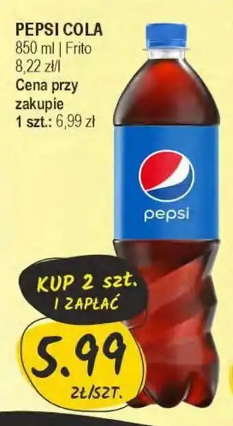 PEPSI COLA 850 ml