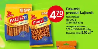 Żabka Paluszki, precelki Lajkonik 130-200 g oferta