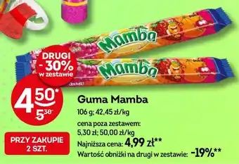 Żabka Guma Mamba 106 g oferta