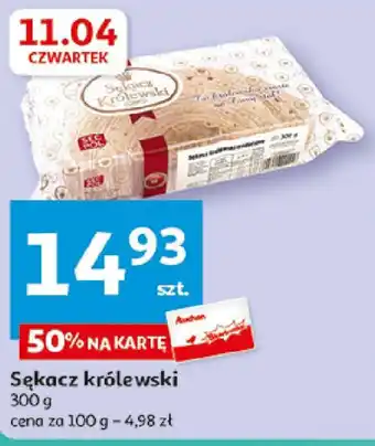 Auchan Sękacz królewski 300 g oferta