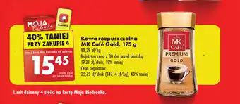 Biedronka Kawa rozpuszczalna MK Café Gold, 175 g oferta