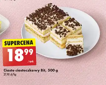 Biedronka Ciasto ciasteczkowy Bit, 500 g oferta