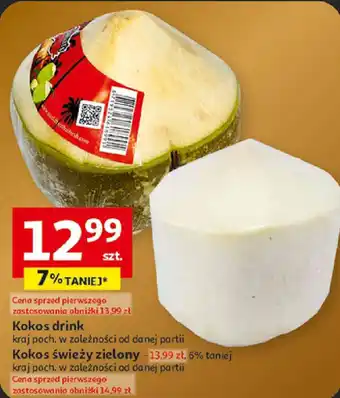 Auchan Kokos drink oferta