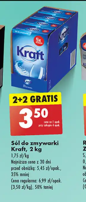 Biedronka Sól do zmywarki Kraft, 2 kg oferta