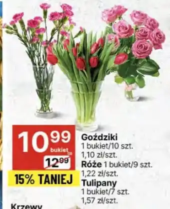 Delikatesy Centrum Bukiet kwiatów Tulipany oferta