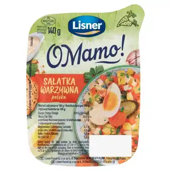 Delikatesy Centrum Lisner O Mamo! Sałatka warzywna polska 140 g oferta