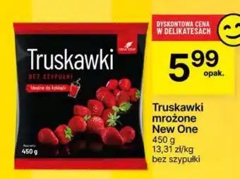 Delikatesy Centrum Truskawki mrożone New One oferta