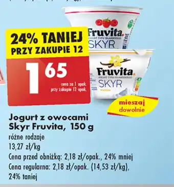 Biedronka Skyr FruVita oferta