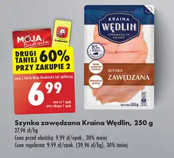 Biedronka Szynka Kraina Wędlin oferta