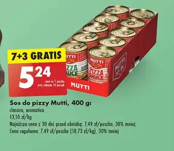 Biedronka Sos do pizzy Mutti oferta