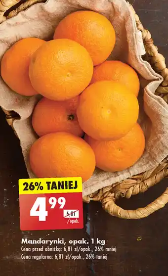 Biedronka Mandarynki oferta