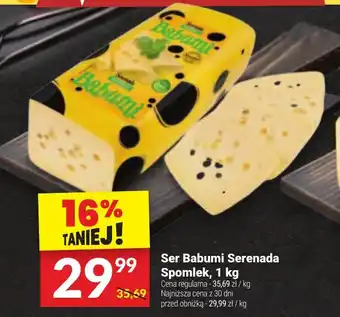 Twój Market Ser Babumi Serenada Spomlek, 1 kg oferta