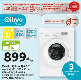 Auchan Pralka Qilive Q.6631 oferta