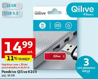 Auchan Pendrive Qilive K103 oferta