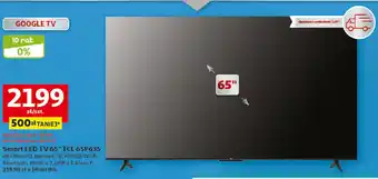 Auchan Smart LED TV 65" TCL 65P635 oferta