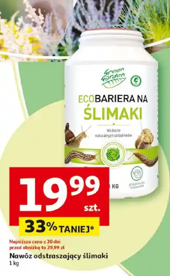 Auchan Nawóz odstraszający ślimaki 1 kg oferta