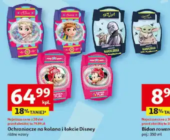 Auchan Ochraniacze na kolana i łokcie Disney oferta