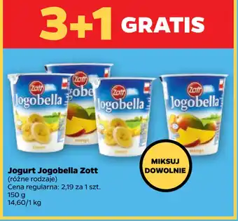 Netto Jogurt Jogobella Zott oferta