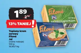 Netto Topiony krem serowy Filoné Jal oferta