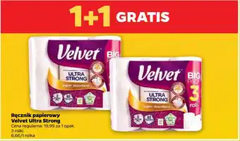 Netto Ręcznik papierowy Velvet Ultra Strong oferta