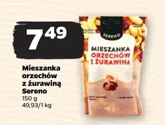 Netto Mieszanka orzechów z żurawiną Sereno oferta