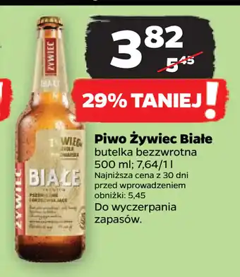 Netto Piwo Żywiec Białe oferta