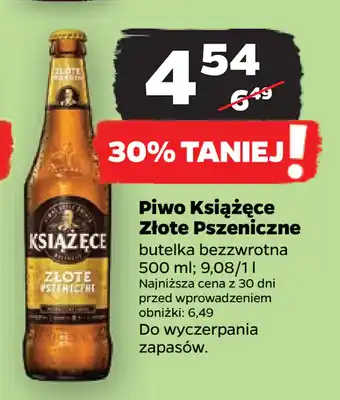 Netto Piwo Książęce Złote Pszeniczne oferta