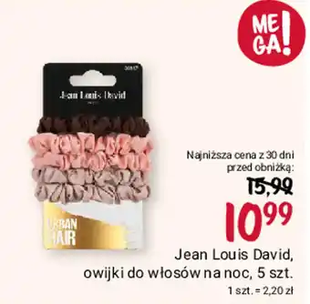 Rossmann Jean Louis David, owijki do włosów na noc, 5 szt. oferta