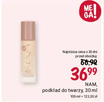 Rossmann NAM, podkład do twarzy, 30 ml oferta