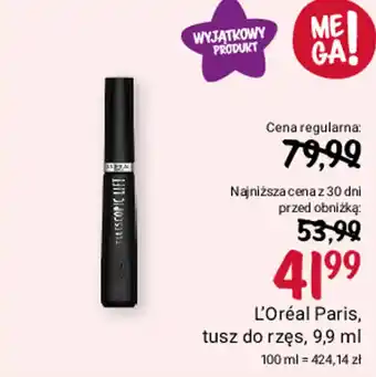 Rossmann L'Oréal Paris, tusz do rzęs, 9,9 ml oferta