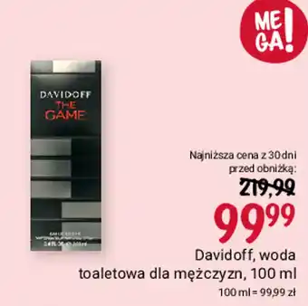 Rossmann Davidoff, woda toaletowa dla mężczyzn, 100 ml oferta