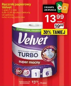 Delikatesy Centrum Velvet Turbo Ręcznik papierowy oferta