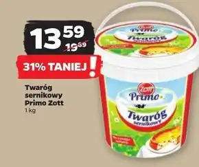 Netto Zott Primo Twaróg sernikowy 1 kg oferta