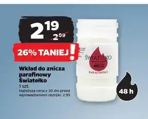 Netto Wkład parafinowy oferta